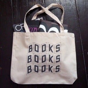 Image of Book Lover shopper tote bag - grey