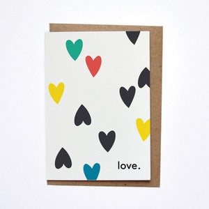 Image of LOVE . Carte et enveloppe