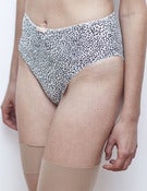 Image of 'Layla' Leopard print high waisted knickers 