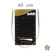 Image of Addi Premium 40 cm -Agujas circulares fijas / Fixed knitting needles