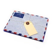 Image of {Luftpost} – West German Vintage Envelopes