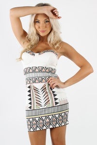 Image of TRIBAL PARTY DRESS 