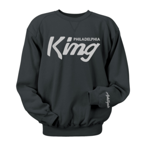 Image of Philadelphia King Crewneck (Black)