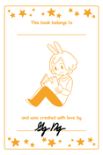 Image of Signed Bookplate Sticker