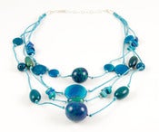 Image of Fiesta Necklace Blue