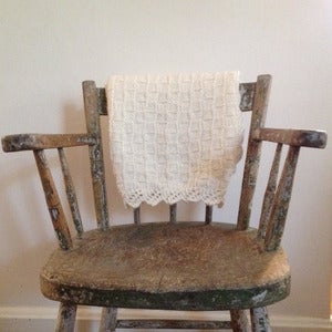 Image of Heirloom baby blanket