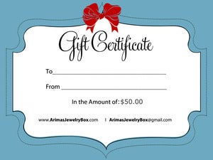 Image of Gift Certificate
