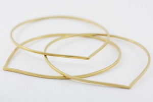 Image of 18k gold vermeil joydrop bangles