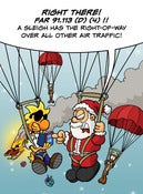 Image of Christmas Card "Right of Way"