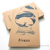 Image of My own little world. Dreaming hare pocket moleskine. 