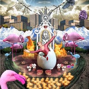 Image of The birth of Fire Floyd 78x141cm