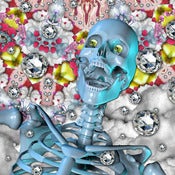Image of Diamond heart 37.5x112cm