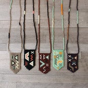 Image of Zig Zag Peyote Stitch Necklace