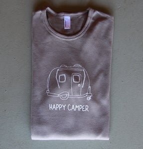 Image of Happy Camper Women's Thermal Tee