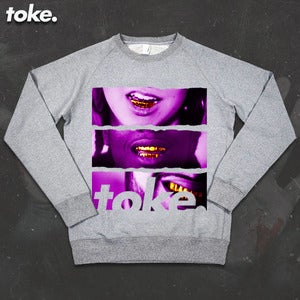 Image of Toke - Purple - Sweatshirt
