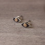 Image of Golden Eye Studs