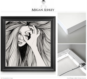 Image of Megan Ashley Coffman | Original Eye Illustration