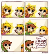 Image of LOZ: Excuuuuuse me, princess! (8.5"x10")