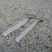 Image of LINK1 earrings with chain