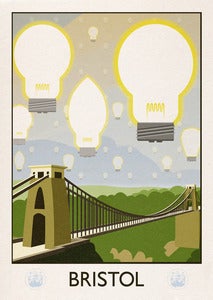Image of Bristol - city of ideas (signed print)