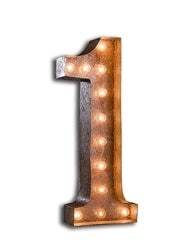 Image of NEW! Rustic Marquee Lights~Numbers