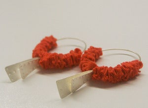 Image of MüCKE and Grace *Tangerine earrings*