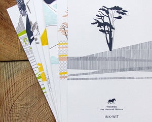 Image of SALE: 2013 Vortex Letterpress Calendar Ready to Hang 