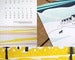 Image of SALE: 2013 Vortex Letterpress Calendar Ready to Hang
