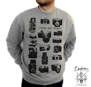 Image of Sweatshirt homme Vintage Cameras