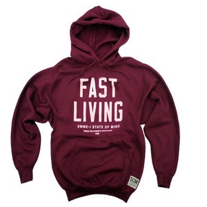 Image of "FAST LIVING"  hoodie