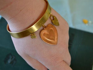 Image of Modern Heart Charm