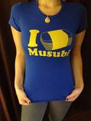 Image of "I Love Musubi" Shirt (Women's)