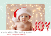 Image of  Joyful Snowfall Holiday Card