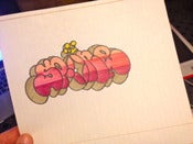 Image of SP One drawing and sticker 2