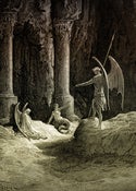 Image of Paradise Lost - 20 7x5 prints by Gustave Doré