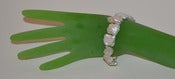 Image of Square Coin Pearl Cuff 