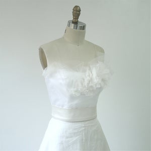 Image of Tousled Bustier - Happily Yours
