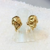 Image of Double Skull Ring