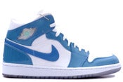 Image of Air Jordan 1 Retro White/ University Blue