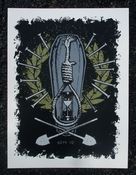 Image of 'coffins of kings' print