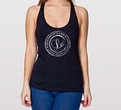 Image of NEW "Branded" Razorback Tank (black or white)
