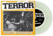 Image of Terror "Hard Lessons" 7" Clear Vinyl