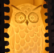 Image of OWL TEALIGHT HOLDER