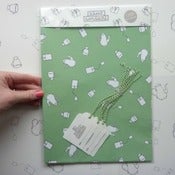 Image of [NIEUW] geschenkpapier (5 vellen & 5 labels)