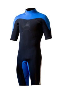 Image of Matlock 2/2 F/L Springsuit <br /> black/blue/white