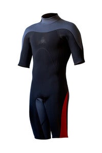 Image of Matlock 2/2 F/L Springsuit <br /> graphite/black/red
