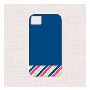 Image of color block multistripe iphone case