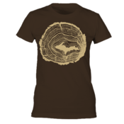 Tree Rings - Brown - Women's