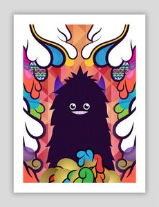 Image of Surrounded By Colour Giclée print on 310gsm Somerset Velvet Paper