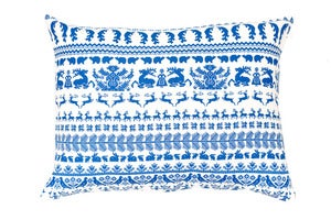 Image of Yö metsässä interior pillow cover large |<br /> Yö metsässä -tyynynpäällinen, iso 